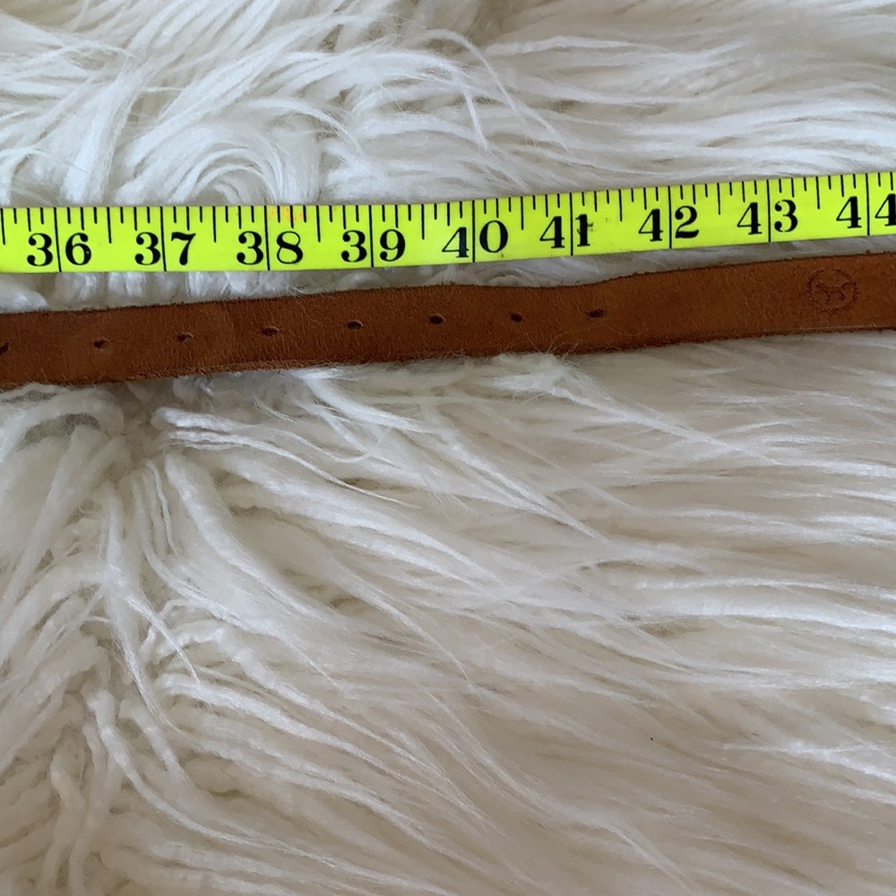 🌼VICTORIAS SECRET PINK BRAIDED LEATHER BELT🌼 - Picture 8 of 9